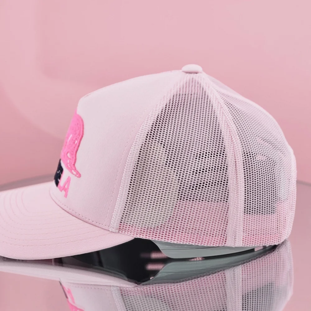 G/FORE Trucker Hat Cap Blush Pink California LA Vacation Golf Outdoor Summer